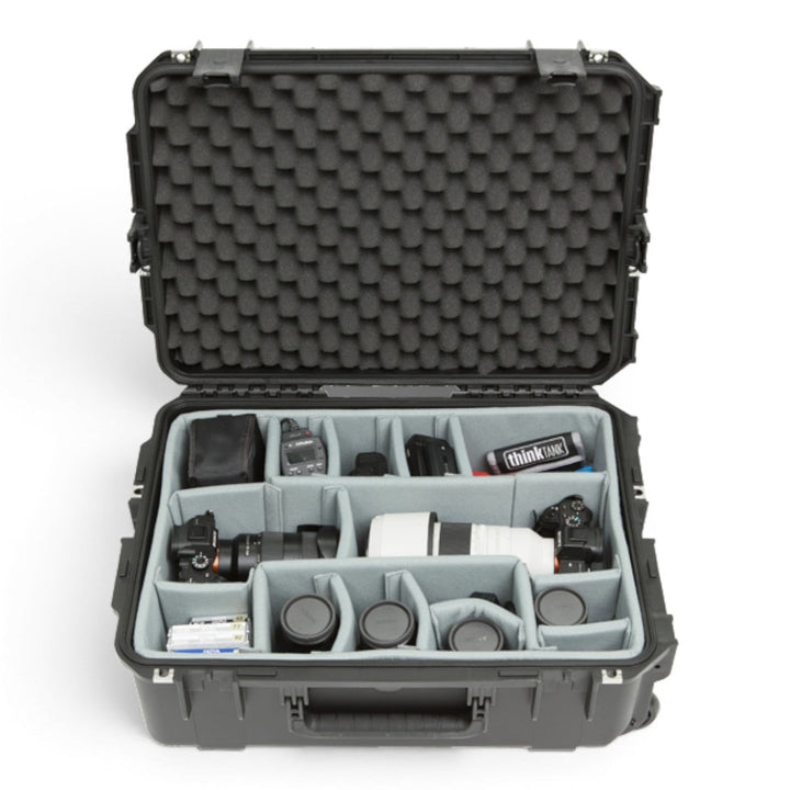 SKB SKB iSeries 2215-8 Waterproof Case (Black, Padded Dividers) - Cases & Transport Accessories