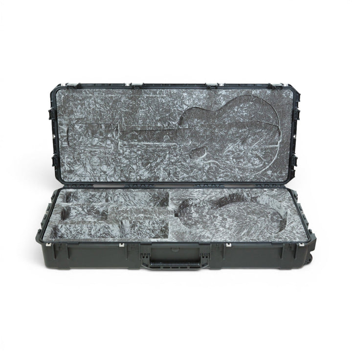 SKB SKB iSeries 4719-35 Waterproof 335 Type Guitar Flight Case (Black) - Instrument Cases