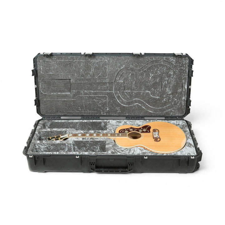 SKB SKB iSeries 4719-20 Waterproof Jumbo Acoustic Guitar Case (Black) - Instrument Cases