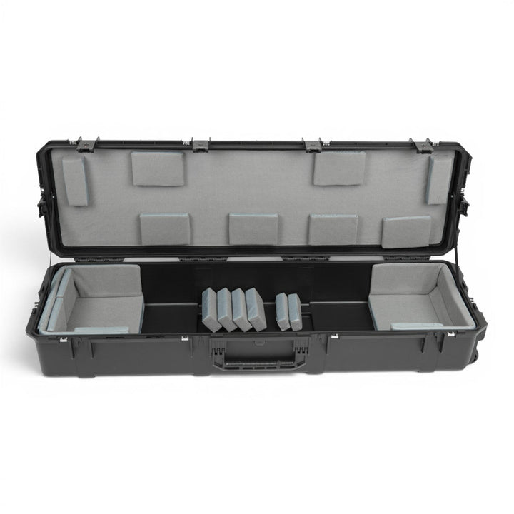 SKB SKB iSeries 5616-9 Narrow 88-note Keyboard Case (Black / Padded Liner) - Instrument Cases
