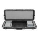 SKB SKB iSeries 4214-5 Narrow 61-note Keyboard Case (Black / Padded Liner) - Keyboard & Synthesizer Stands