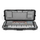 SKB SKB iSeries 4214-5 Narrow 61-note Keyboard Case (Black / Padded Liner) - Keyboard & Synthesizer Stands