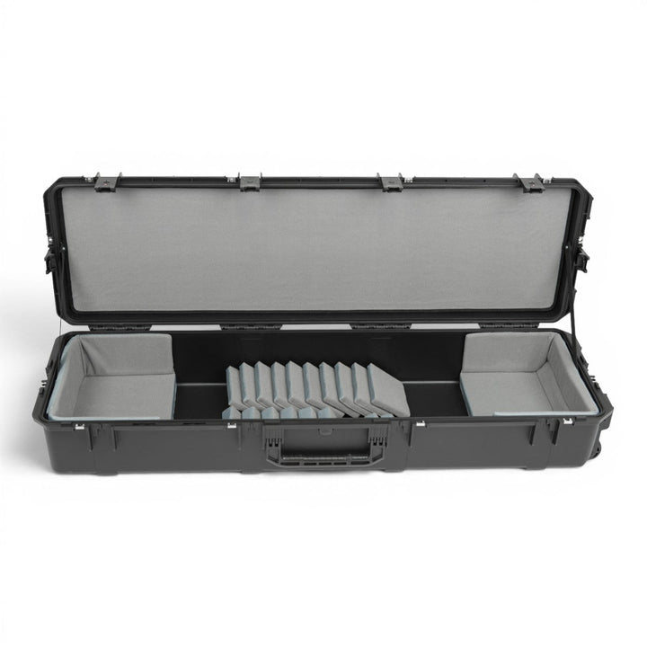 SKB SKB iSeries 5616-9 Narrow 88-note Keyboard Case (Black / Padded Liner) - Instrument Cases