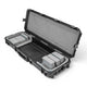 SKB SKB iSeries 4214-5 Narrow 61-note Keyboard Case (Black / Padded Liner) - Keyboard & Synthesizer Stands