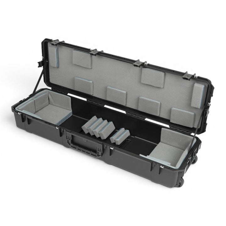 SKB SKB iSeries 5616-9 Narrow 88-note Keyboard Case (Black / Padded Liner) - Instrument Cases