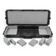 SKB SKB iSeries 4214-5 Narrow 61-note Keyboard Case (Black / Padded Liner) - Keyboard & Synthesizer Stands