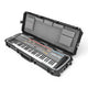 SKB SKB iSeries 4214-5 Narrow 61-note Keyboard Case (Black / Padded Liner) - Keyboard & Synthesizer Stands