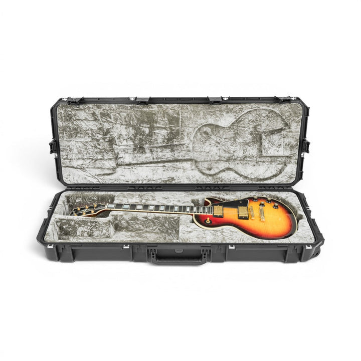 SKB SKB iSeries 4214-56 Les Paul Waterproof Guitar Flight Case (Black) - Instrument Cases