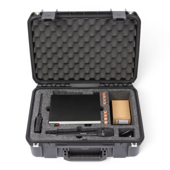 SKB SKB iSeries 1711-6 Sennheiser EW100 / EW300 / EW500 Case (Black, Pre-Cut Foam) - Microphone Cases