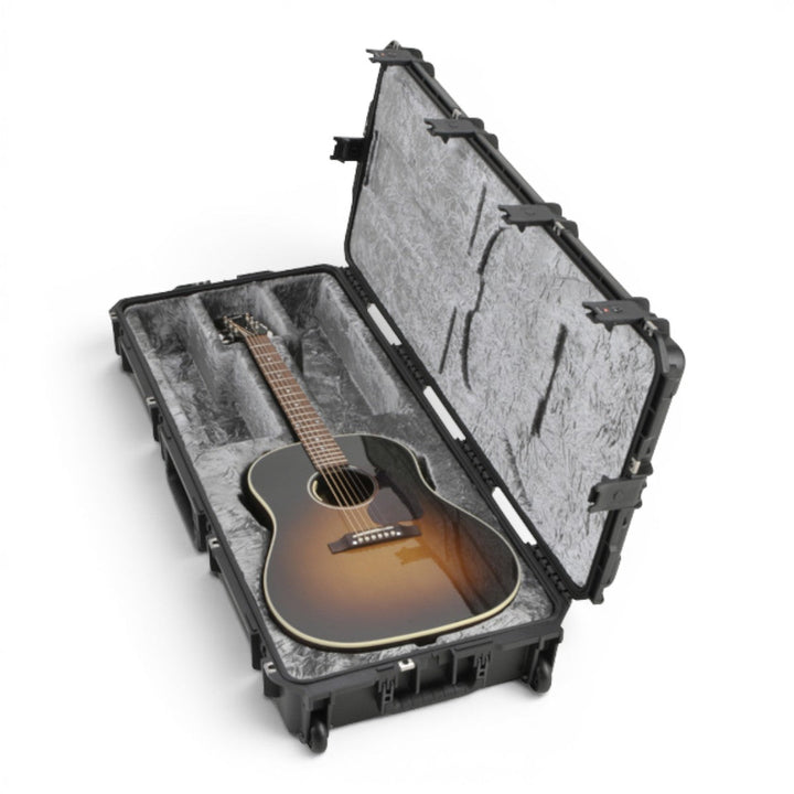 SKB SKB iSeries 4217-18 Waterproof Acoustic Guitar Case (Black) - Instrument Cases