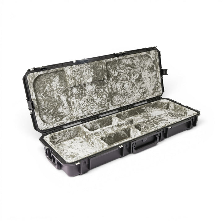 SKB SKB iSeries 4214-OP Waterproof Open Cavity Electric Guitar Flight Case (Black) - Instrument Cases