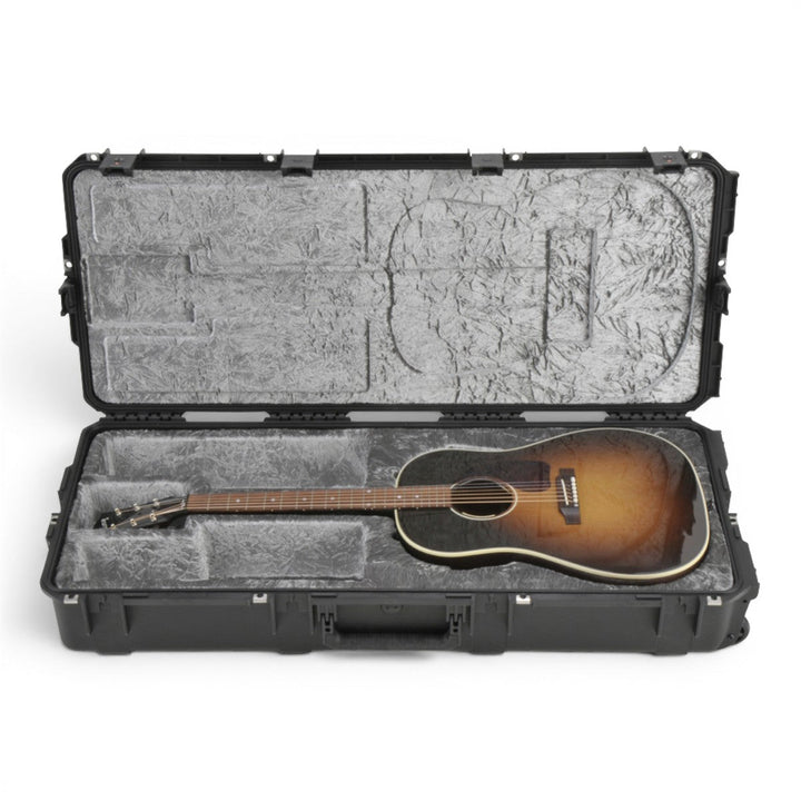 SKB SKB iSeries 4217-18 Waterproof Acoustic Guitar Case (Black) - Instrument Cases