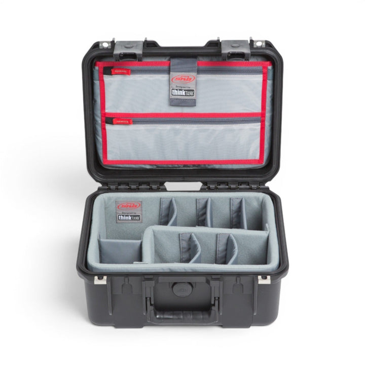 SKB SKB iSeries 1309-6 Case (Black, Padded Dividers And Lid Organizer) - Cases & Transport Accessories