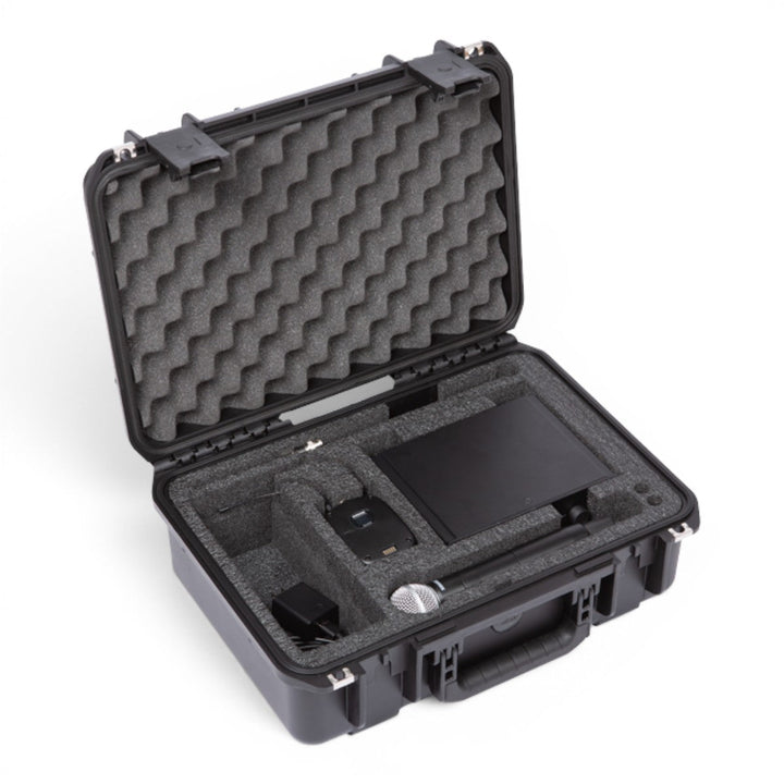 SKB SKB iSeries 1711-6 Shure SLX-D / QLX-D Case (Black, Pre-Cut Foam) - Cases & Transport Accessories