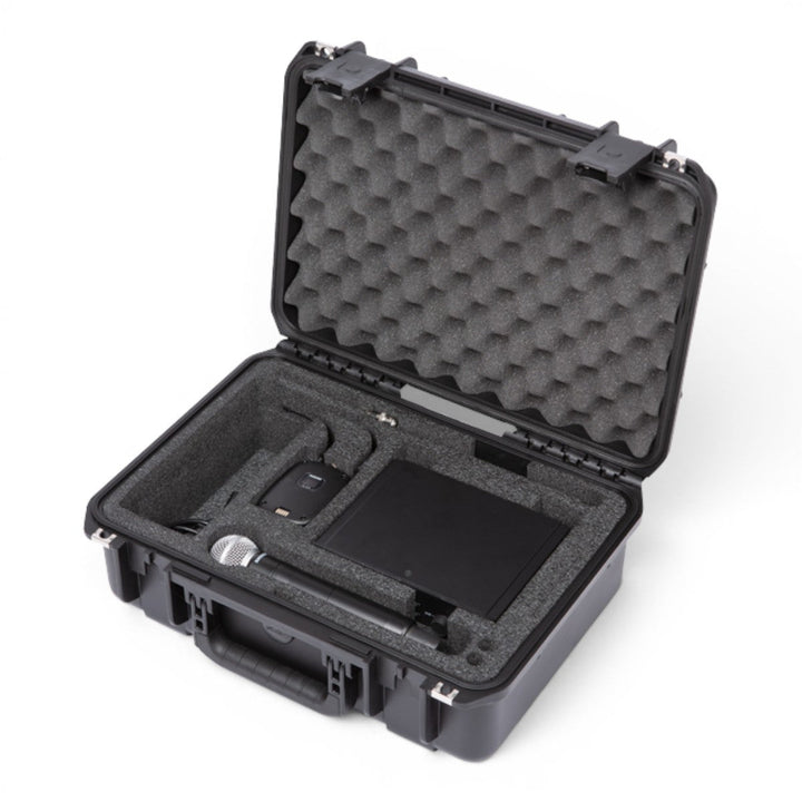 SKB SKB iSeries 1711-6 Shure SLX-D / QLX-D Case (Black, Pre-Cut Foam) - Cases & Transport Accessories