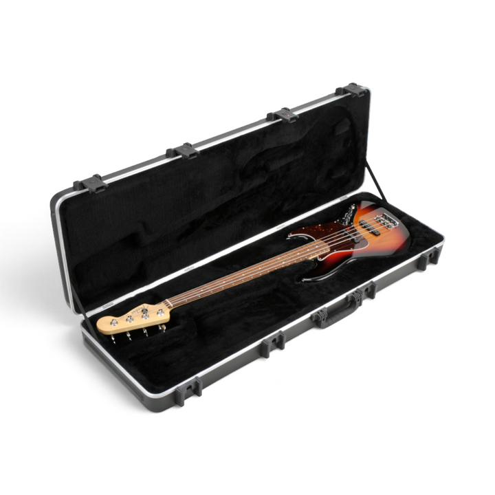 SKB SKB 1SKB-44PRO Pro Rectangular Electric Bass Case (Black) - Instrument Cases