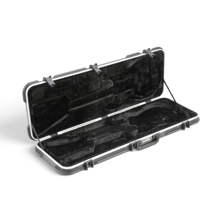 SKB SKB 1SKB-66 Electric Guitar Rectangular Case (Black) - Guitar Stands