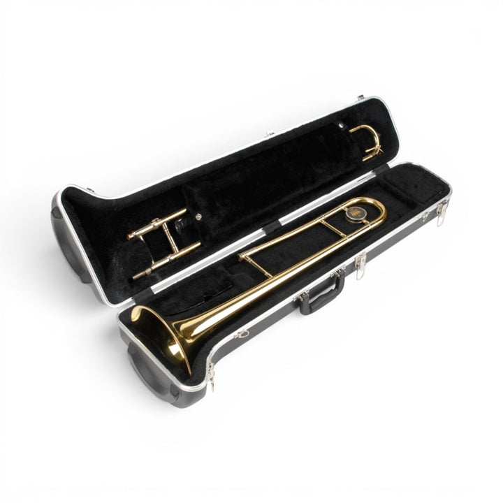 SKB SKB 1SKB-360 Professional Trombone Instrument Carrying Case (Black) - Instrument Cases