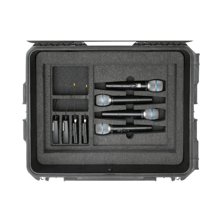SKB SKB 3i-221710WMC iSeries 2217-10 Wireless Mic Fly Rack (Black) - Cases & Transport Accessories