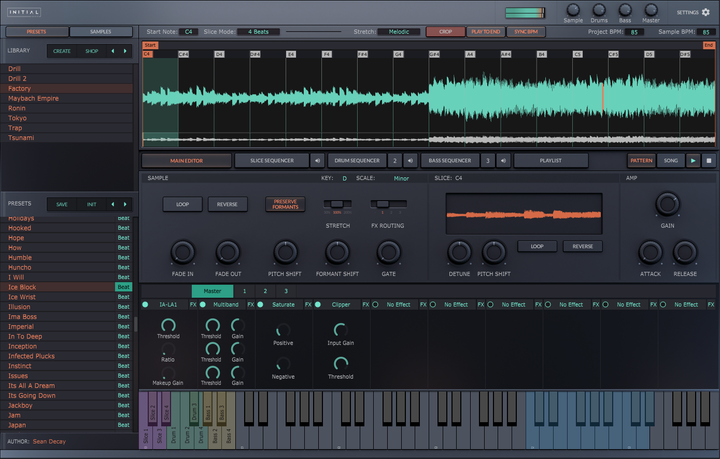 INITIAL AUDIO Initial Audio Slice