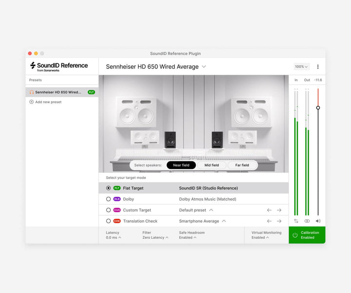 SONARWORKS SoundID Ref Virtual Monitoring Add-On