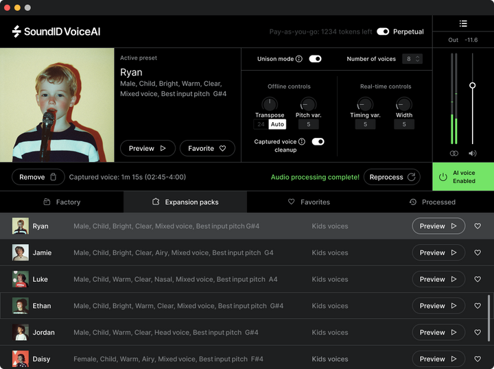 Sonarworks SoundID VoiceAI Perpetual License&Expansion Bundle