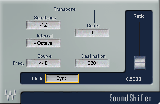 WAVES Waves SoundShifter