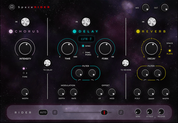 Waves Waves Space Rider