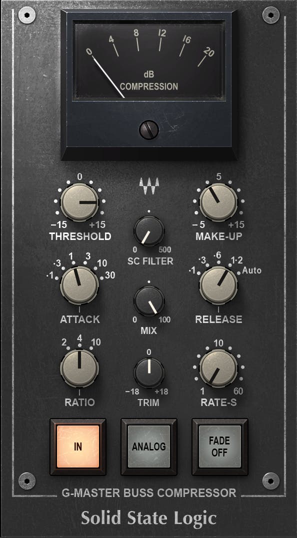 WAVES Waves SSL G-Master Buss Compressor