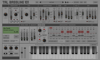 TAL SOFTWARE TAL BassLine-101