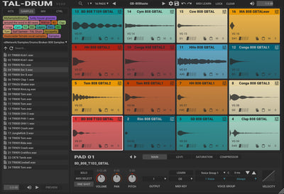 TAL SOFTWARE TAL Drum