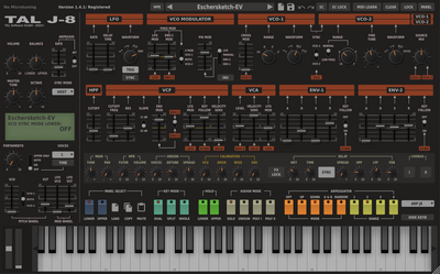 TAL SOFTWARE TAL J-8 Jupiter 8