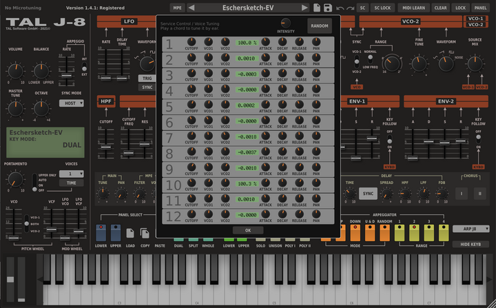 TAL SOFTWARE TAL J-8 Jupiter 8
