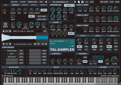 TAL SOFTWARE TAL Sampler