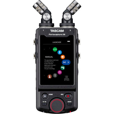 Tascam PORTACAPTURE-X8 6-Input / 6-Track Handheld Adaptive Multitrack Recorder