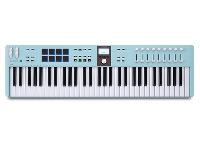 Arturia KEYLAB ESSENTIAL 61 MK3 Universal MIDI Controller - 61 Keys (Aquamarine)