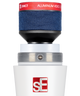 SE Electronics V7WHITE Studio-grade Handheld Microphone Supercardioid in White – detail view