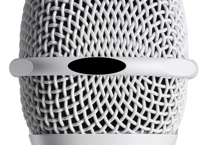 SE Electronics V7WHITE Studio-grade Handheld Microphone Supercardioid in White – rear view
