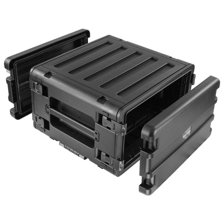 Odyssey VUAR6UHW 6U Injection-Molded Trolley Rack Case – view 5