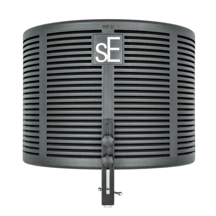 SE Electronics X1SSB X1 S Microphone with Reflexion Filter X, Shockmount and Cable Pack – three-quarter right view
