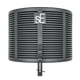 SE Electronics X1SSB X1 S Microphone with Reflexion Filter X, Shockmount and Cable Pack – three-quarter right view