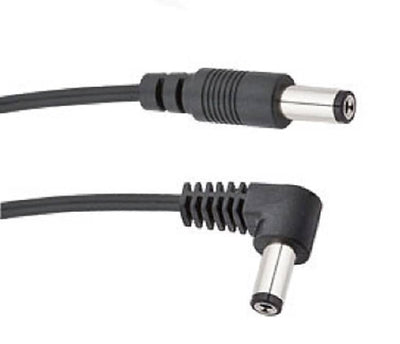 Voodoo Lab Voodoo Lab PPBAR-RS6 DC cable with 2.1 mm straight and right angle barrel- 6"