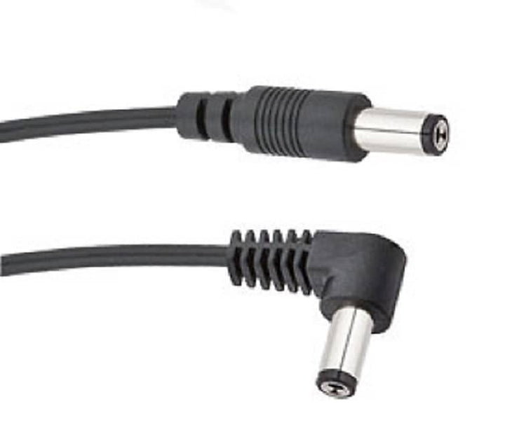 Voodoo Lab Voodoo Lab PPBAR-RS12 DC cable with 2.1 mm straight and right angle barrel- 12"