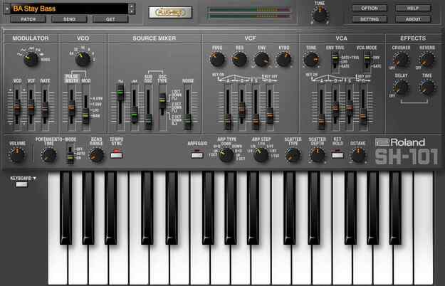 Roland (Software) SH-101 KEY