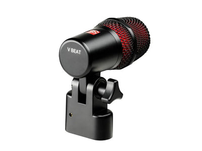 SE Electronics VBEAT/BLK Snare / Tom Drum Microphone Supercardioid - Black – front view