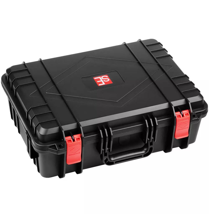 SE Electronics VPACK/ARENAB V Pack feat V Kick, 3 V Beat w/clamps, V7 X, Pair of sE8 with Case - Black – three-quarter left view