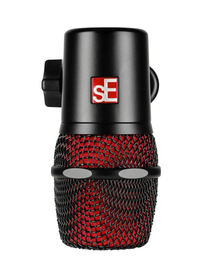 SE Electronics VBEAT/BLK Snare / Tom Drum Microphone Supercardioid - Black – three-quarter right view