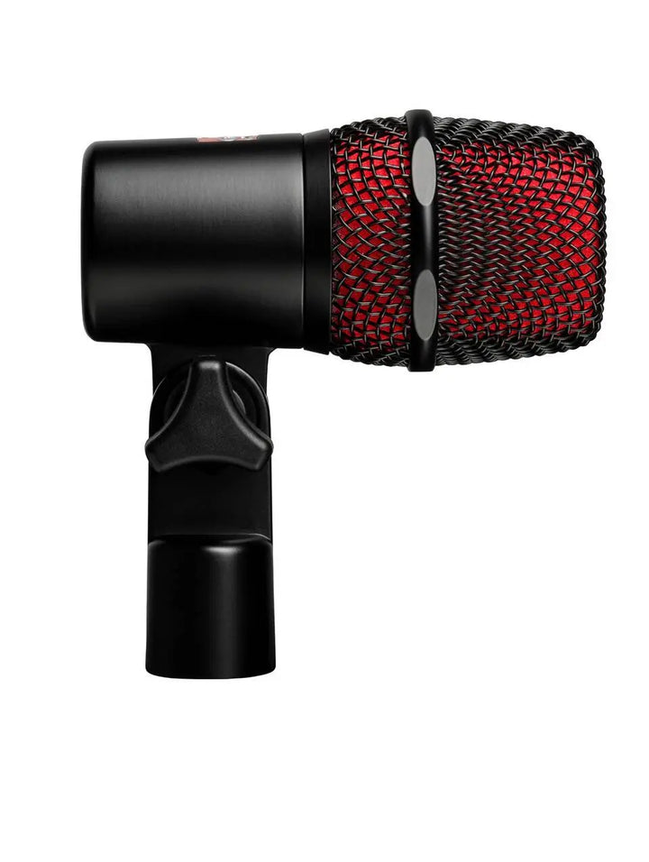 SE Electronics VBEAT/BLK Snare / Tom Drum Microphone Supercardioid - Black – three-quarter left view