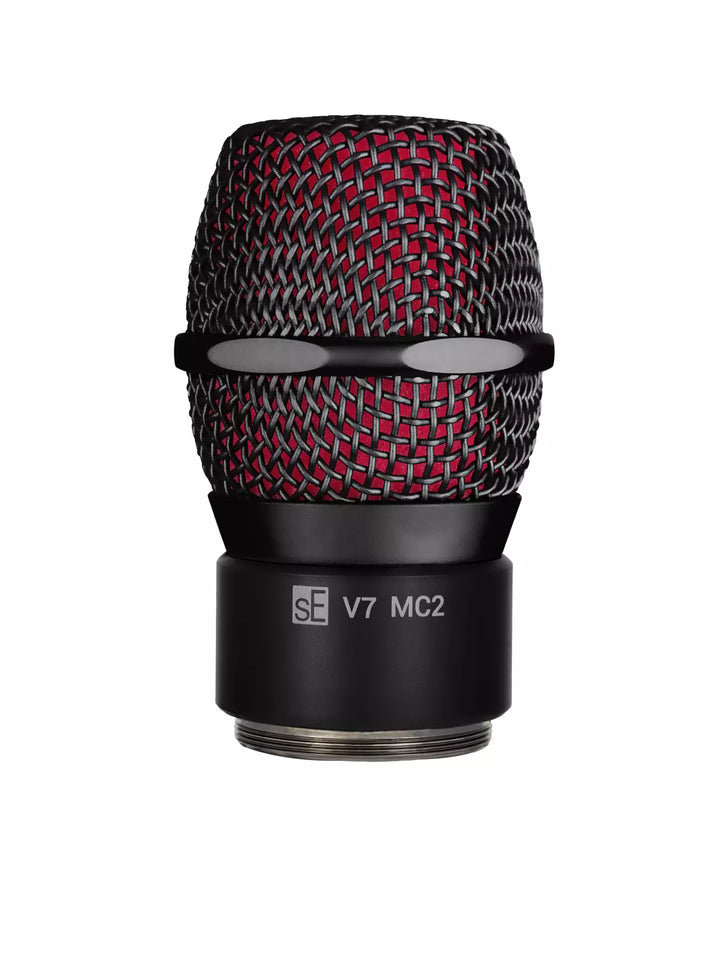 SE Electronics V7MC2XBLK V7 X Mic Capsule for Sennheiser Wireless in Black – front view