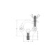 Global Truss X-PRO-CLAMP 2in Clamp with Wing Nut for F31/F32/F33/F34 - 1650lb Rated